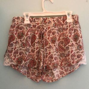 Floral print shorts from Tilly’s
